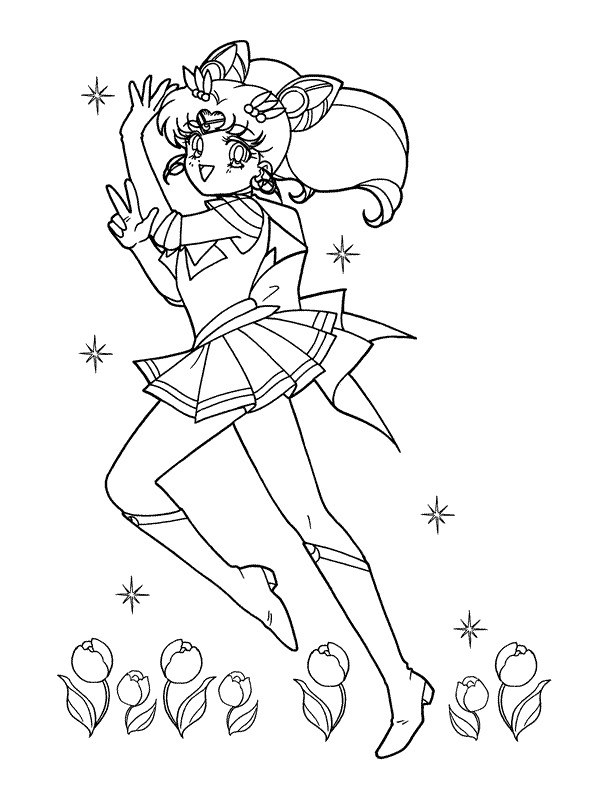 Kids-n-fun.de | 66 Ausmalbilder von Sailor Moon